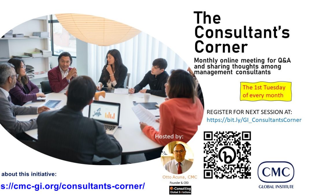 💡The Consultant’s Corner [August 2024]